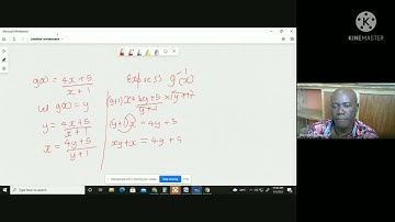 Relations and Functions: Inverse of a Function  Parts 5. #csec #cxc #mathematics #maths #tutorial