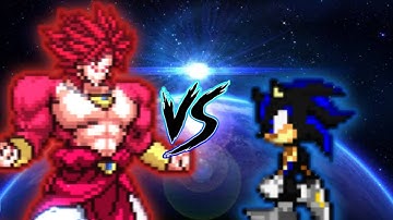 Broly SSJ4 LB VS Seelkadoom (all form) in Jump Force Mugen 🔥