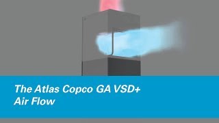 The Atlas Copco GA VSD+ Air Flow