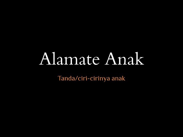 Alamate anak Sholeh (Audio jernih) lirik, terjemah Indonesia - versi AzZahir class=