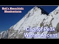 Capitol Peak Winter Ascent