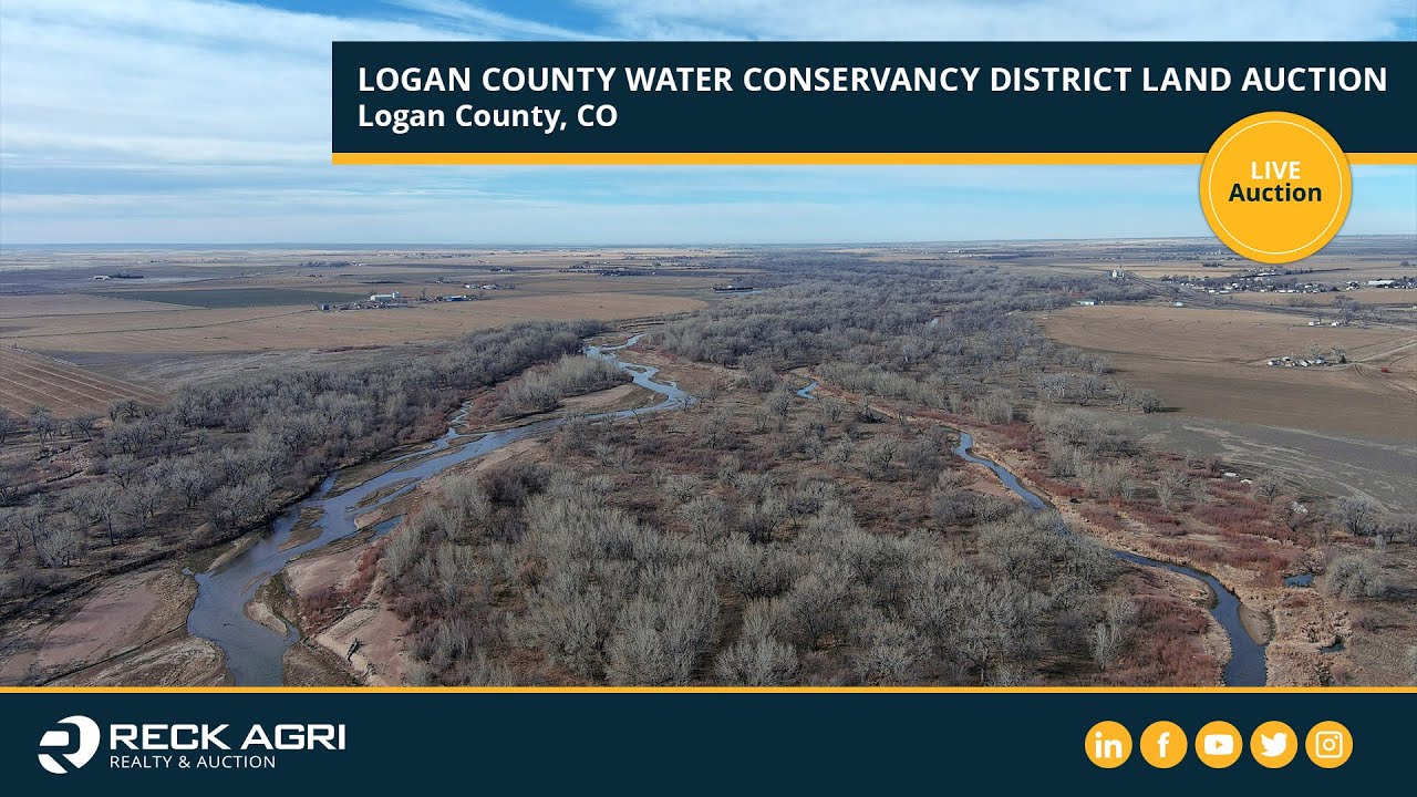 Logan County Water Conservancy District Land Auction YouTube