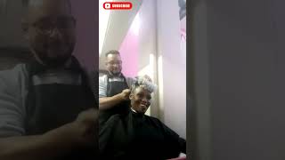 haircut selver relaxing