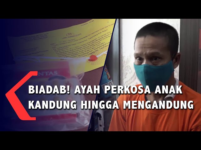 Biadab! Ayah Perkosa Anak Kandung Hingga Mengandung class=