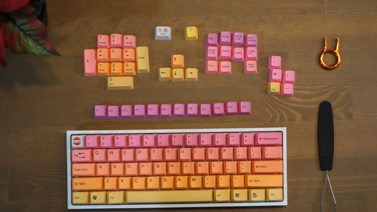 Sunshine Keycaps Tai Hao Youtube