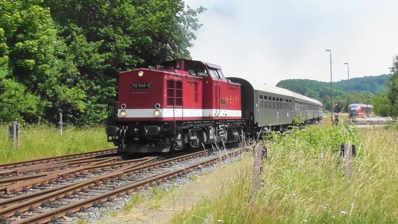112 646-5 (202 646-6) mit Sonderzug am 21.06.25