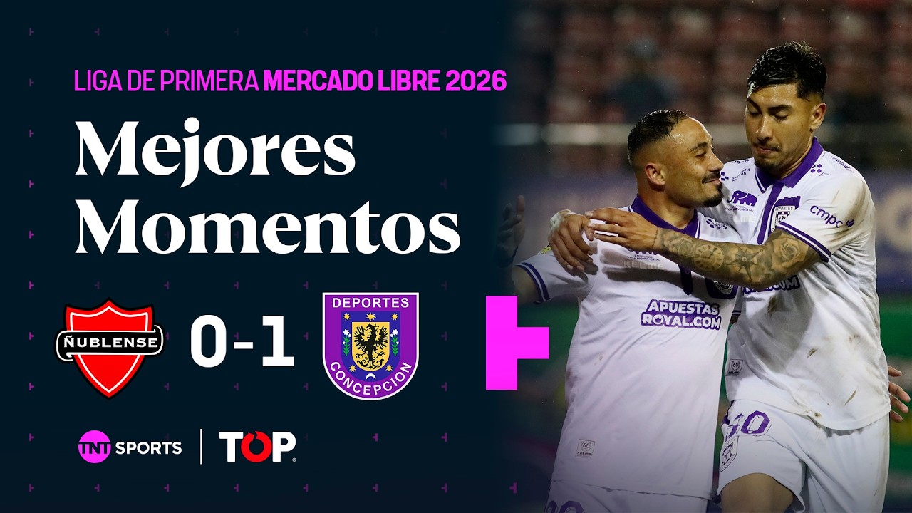 Compacto TOP | 🔴👹 Ñublense 0 - 1 🟣⚪ D. Concepción | Liga de Primera Mercado Libre 2026 - Fecha 21