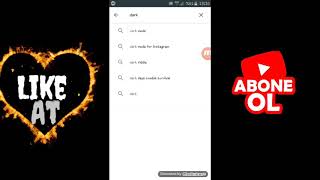DARK(KOYU SİYAH TEMA) (INSTAGRAM CHOMRE PLAYSTORE YOUTUBE)TÜM UYGULAMALAR