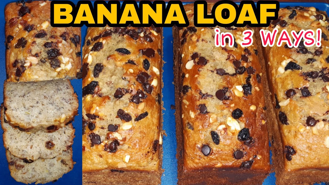 MOIST & SOFT BANANA LOAF Cooked in 3 Ways | with Costing | Negosyo Recipe