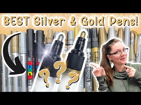 Gold Paint Pens