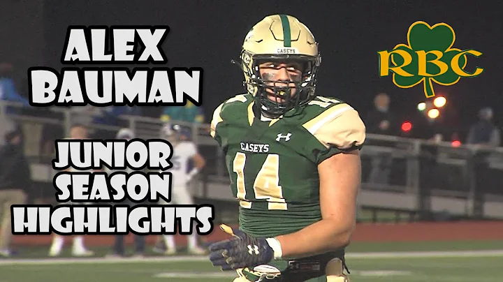 Alex Bauman | Red Bank Catholic TE/DE | Jr. Year H...