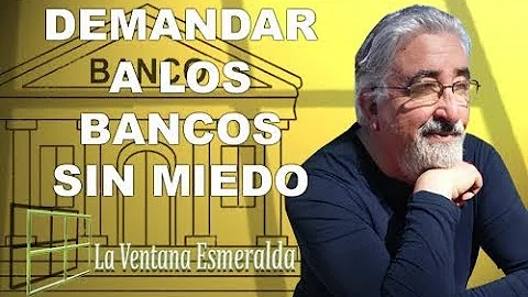 ¿Pueden demandarle los bancos?