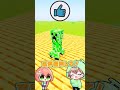 クリーパーの破壊力 vs 色んなブロック？！【マインクラフト】#shorts