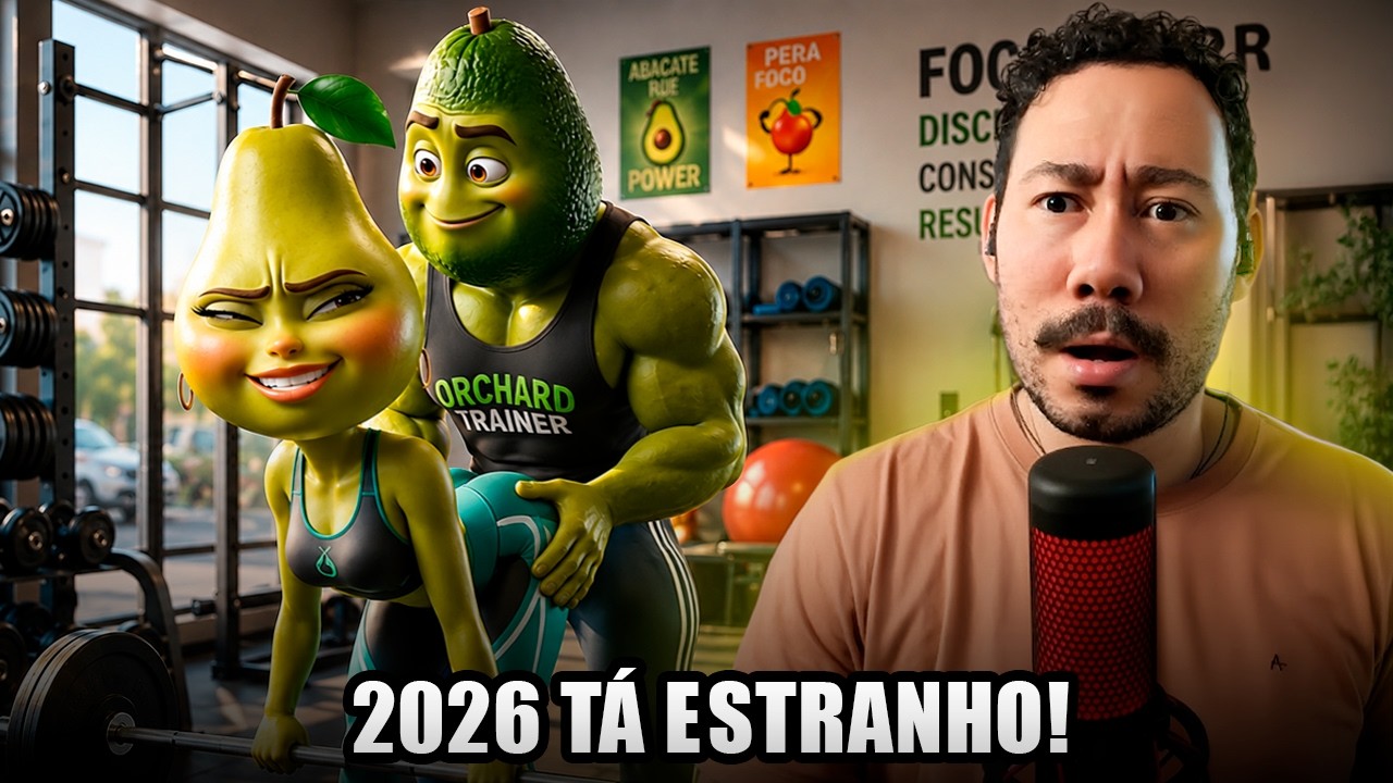 NOVELA DAS FRUTAS | ABACATUDO? MORANGUETE? BANANILDO? PERITA? 🥑🍓🍌🍐