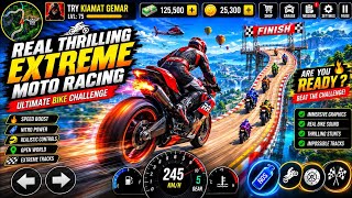 🔥 Real Thrilling Extreme Moto Racing 🏍️ | Ultimate Bike Challenge | Android Gameplay screenshot 5
