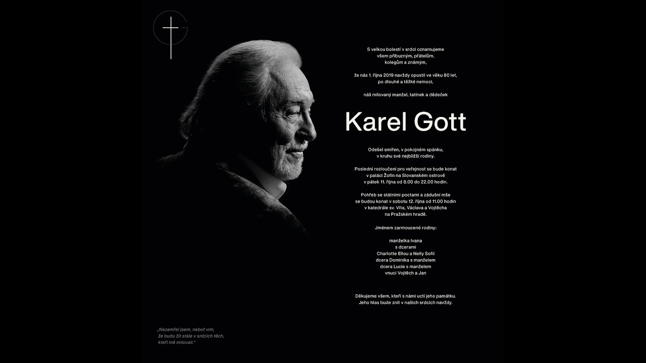 Karel Gott poslední rozloučení Palác Žofín Praha 11.10.2019 - sestřih dne z pohledu fanoušků