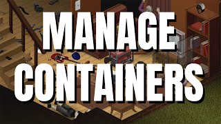 Project Zomboid: Manage Containers Mod