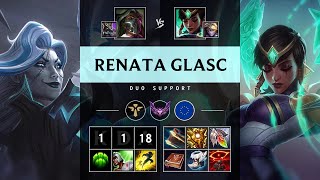 Renata Glasc Support vs Karma: Vision Controller - EUW Master Patch 14.23
