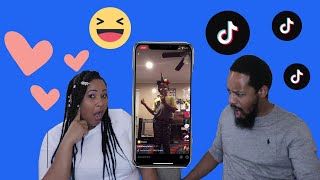 TIK TOK | REACTING TO OUR 6 YEAR OLD DAUGHTER'S TIK TOKS *FUNNY*