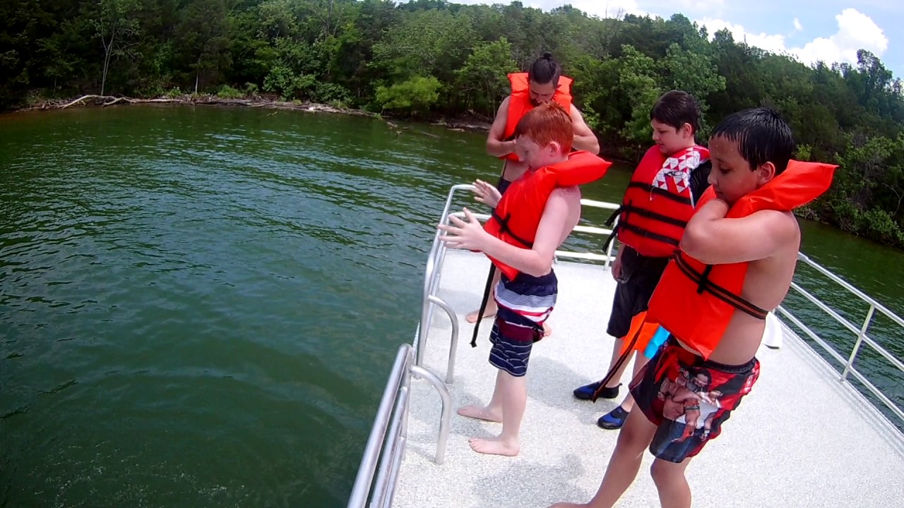 Pontoon Jumping YouTube