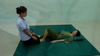 ศิลปการนวดไทยเพื่อส่งเสริมสุขภาพ
