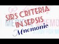 Sirs criteria in sepsis mnemonic