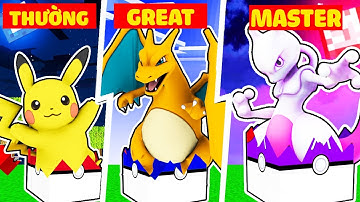 JACKVN THỬ THÁCH NÂNG CẤP LUCKY BLOCK POKEMON THÀNH MASTER LUCKY BLOCK POKEMON TRONG MINECRAFT