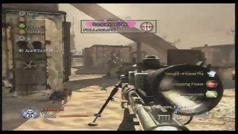MW2 1v1 Fullaclips vs thrash talking random
