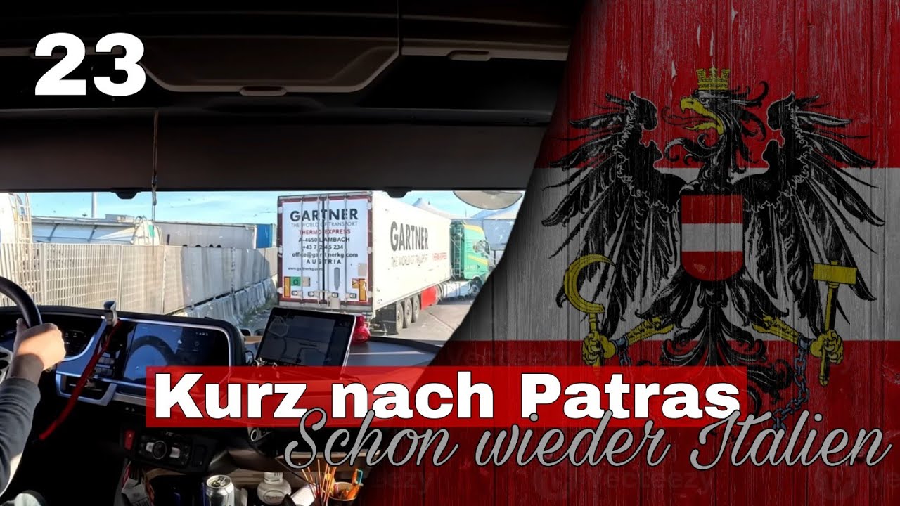 Hafen Bari gut ausgeschildert|GartnerKg|TheWorldOfTransport|Fernfahrerdoku|OnTour#23