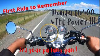 Honda 2005 - CB400 First Ride Impression - Tagalog