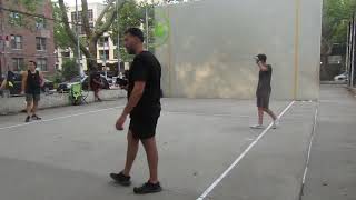 175 Park - Danny & Eman vs Sam Diamonds & David - Filmed By Handball Social - 8.11.2026
