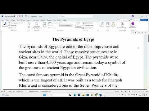 موضوع انجليزي عن الأهرامات في مصر Write About The Pyramids Of Egypt