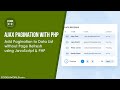 Ajax Pagination with PHP and MySQL