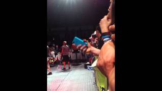 Moses Cordova on WOD 5 at OC throwdown