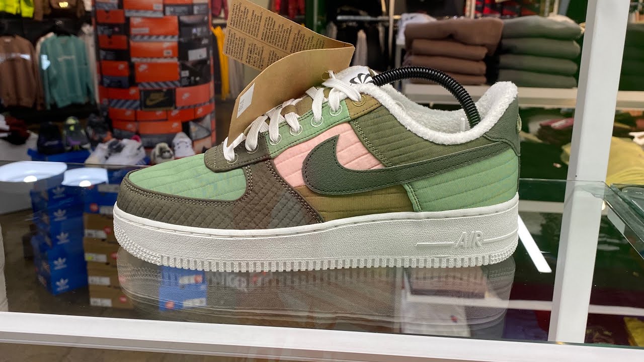 Nike Air Force 1 ‘07 LX “Toasty - Oil Green” Mens Shoes (Oil Green/Medium  Olive/Brown Kelp/Sequoia)