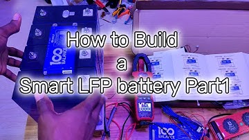 DIY you own Smart LFP Pack with 100Balance BMS (Daly), BMS with WIFI Monitoring