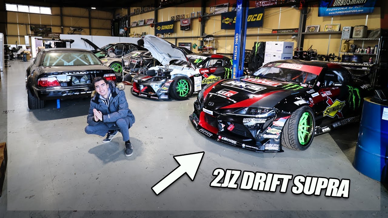 A Private Tour of Drift World Champion Daigo Saito's Garage [Japan
