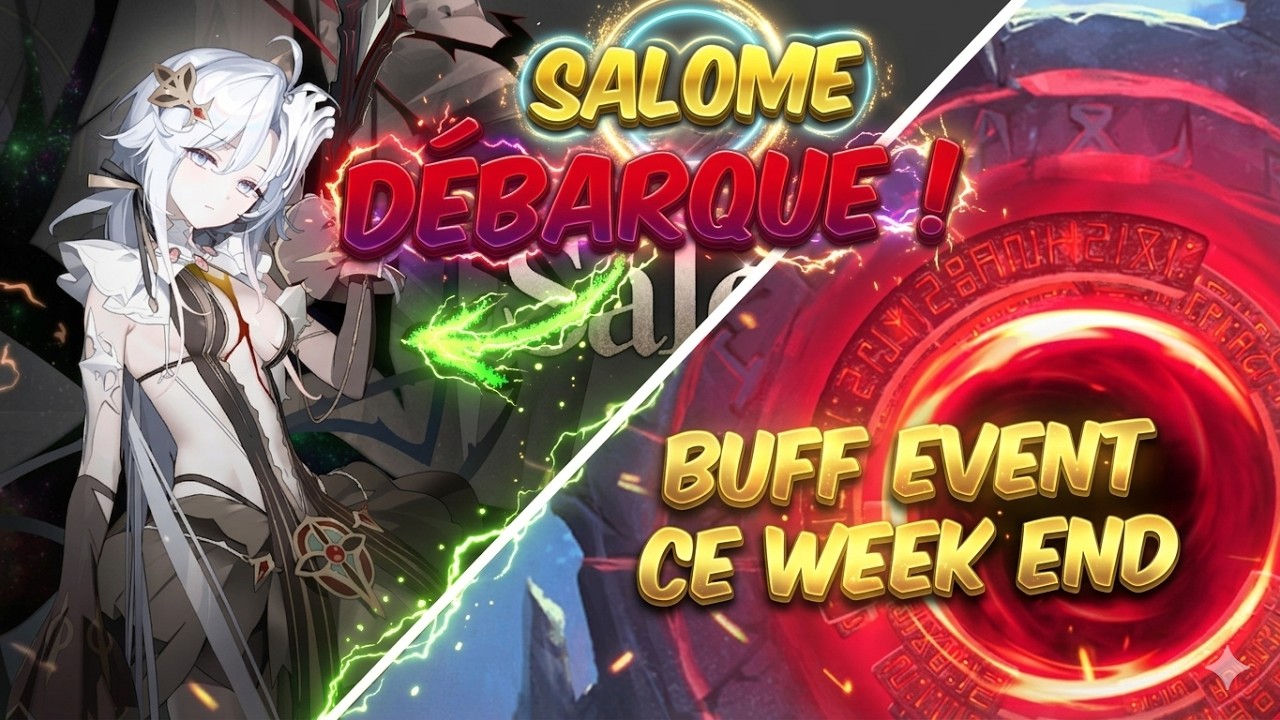 Salome : 2 fois Straze ou 2 fois Ainz Ooal Gown ?? ... actu Epic Seven