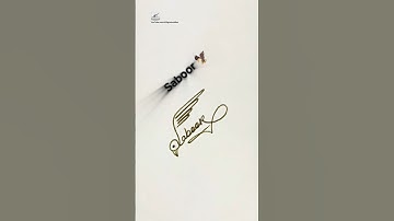 Eagle 🦅 Signature | Signature Design | Signature Ideas | Saboor Signature #signature #shorts