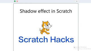 Information Scratch Hacks / Shadow effect Update