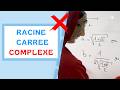 La racine carree dun nombre complexe