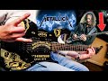 I Used KIRK HAMMETT'S GUITAR to Play His 5 BEST Metallica Solos