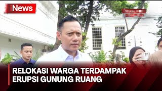 Jokowi Tugaskan AHY Cari Lahan untuk Relokasi Warga Terdampak Erupsi Gunung Ruang - iNews Pagi 05/05