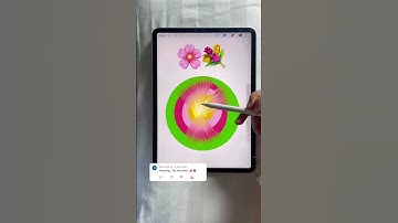How to draw (iris) an Eye in procreate 🌸 💐#procreatetutorial #digitalart