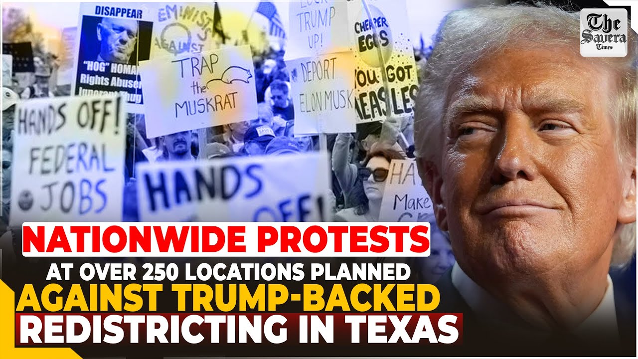 Nationwide Protests at Over 250 Locations Planned Against Trump-Backed Redistricting in Texas