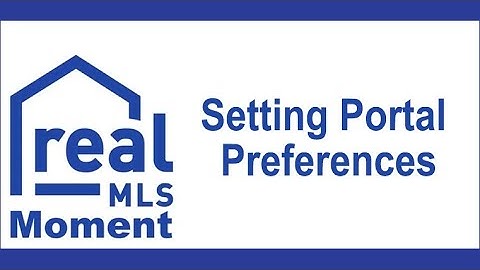 Setting Portal Preferences