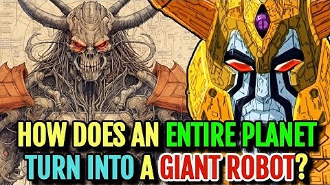 Unicron Anatomy Explored - How Does An Entire Planet Turn Into A Robot? What