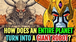 Unicron Anatomy Explored  How Does An Entire Planet Turn Into A Robot? What's Its True Aim?