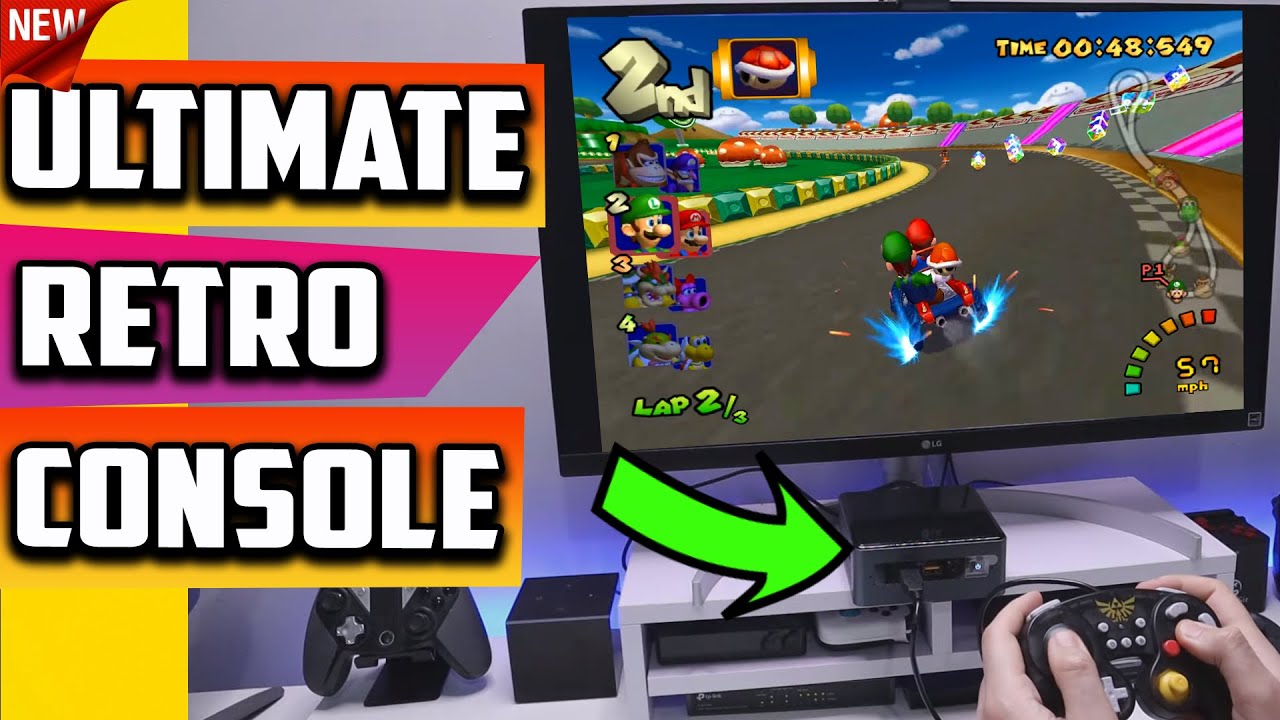 🔴ULTIMATE RETRO GAMING CONSOLE (54,000 GAMES INCLUDED!) 