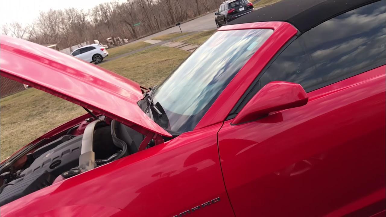 How to jump start your 2015 Camaro V6 YouTube